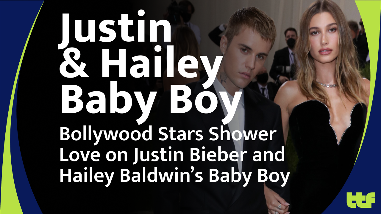 A sweet photo of Justin Bieber and Hailey Baldwin holding their newborn’s tiny foot, with Bollywood stars leaving congratulatory comments on Instagram.